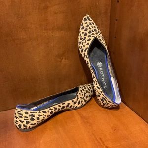 Rothy’s animals print tan and black size 9 1/2 wide